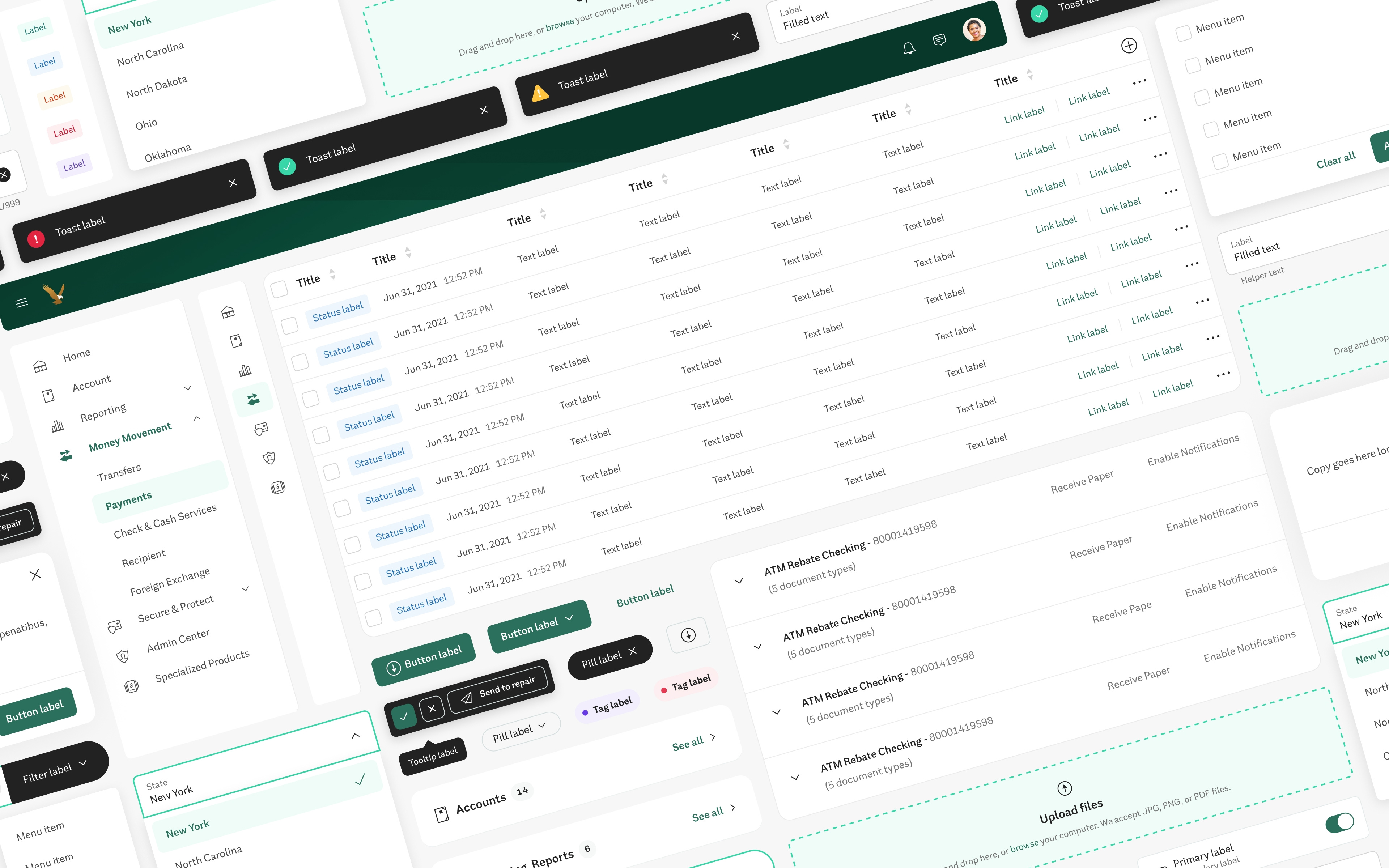 Example of Design System  |  First Republic Bank