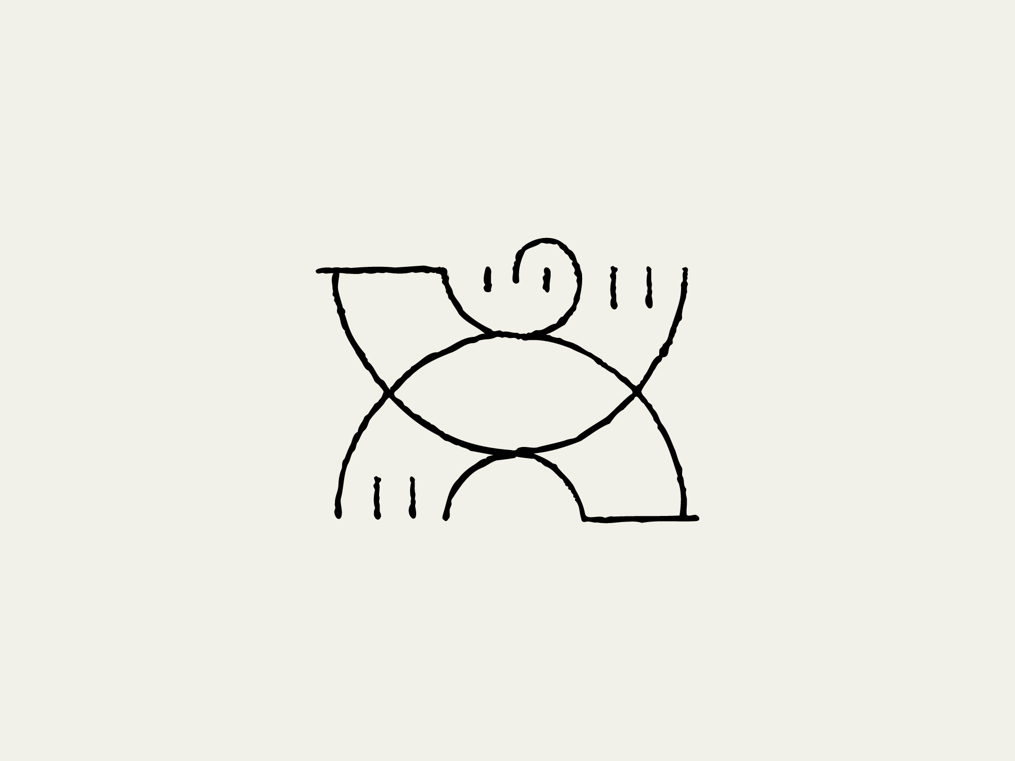 Personal Branding Logo Design Icon - Circle Man abstract man artistic circle contemporary form geometric geometric figure art graphic design half circle human illustration line art line drawing logo design minimalist modern personal branding personal logo surreal surrealism