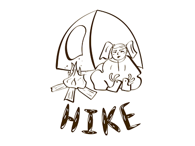 Lettering Hike | Inktober 2024 | Calligraphy 2d art calligraphy challenge digital digital art drawing graphic graphic design illustration ink inktober inktober 2024 lettering letters line art lineart typography vector vector illustration