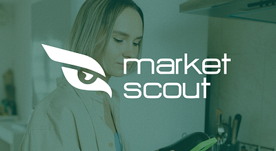 Market Scout Brand Identity branding green grocery logo redesign socialmedia