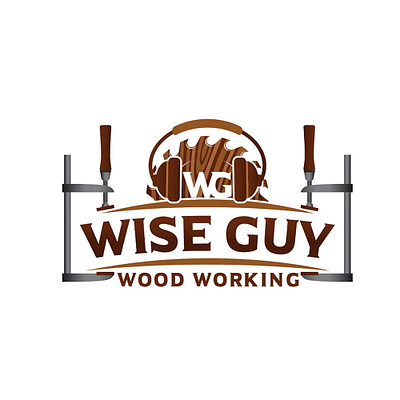 WG Wood Work - Logo Design - Creasions logo logo design