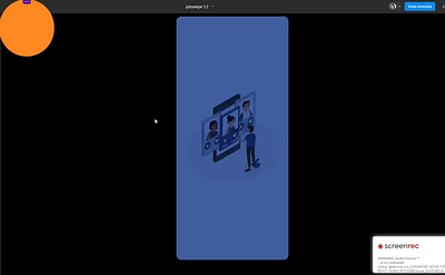 Job Swipe App animation ui