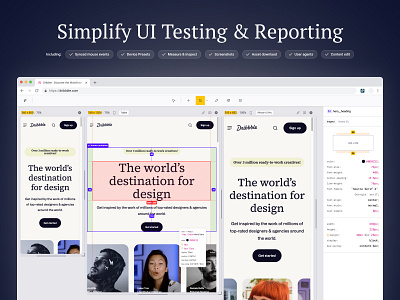 Pixefy.io - Responsive Design Checker chrome extension design development inspect multiple panes pixefy product design qa quality assurance reporting responsive design check responsive design testing reviews tool ui web web design