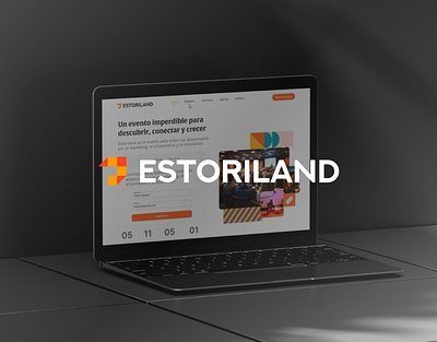 Estoriland Summit 2024 3d animation graphic design motion graphics ui