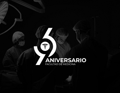 69 Aniversario Facultad de Medicina brand branding graphic design logo medicine ui