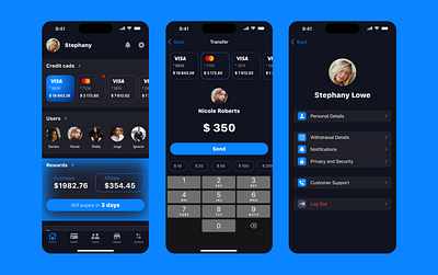 Finance Mobile App - Loyalty System - UX/UI app banking design experience finance interface ios loyalty mobile svalodzin system ui user ux