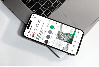 balkon.works social media branding architecture branding design graphic design green instagram logo socialmedia vector web