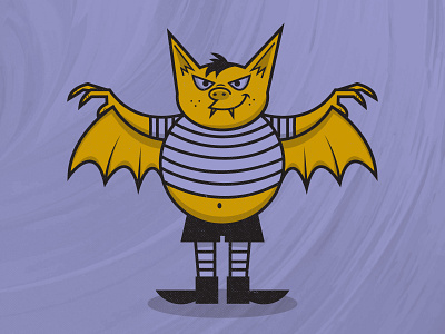 Bat Boy bat halloween illustraion illustration illustration art illustration digital illustrations october seattle