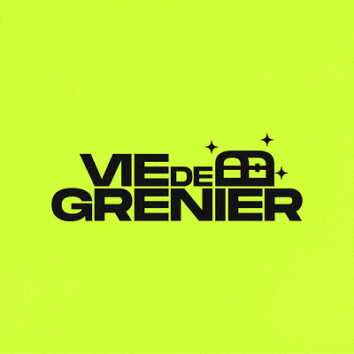 Vie de Grenier branding graphic design logo