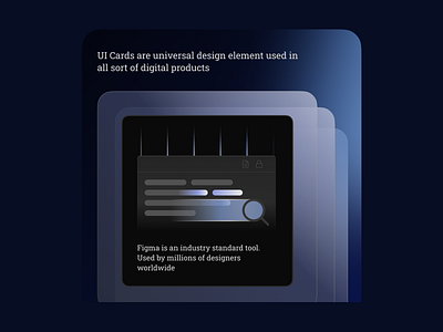 UI card- dark mode dashboard design ui ui design ux design