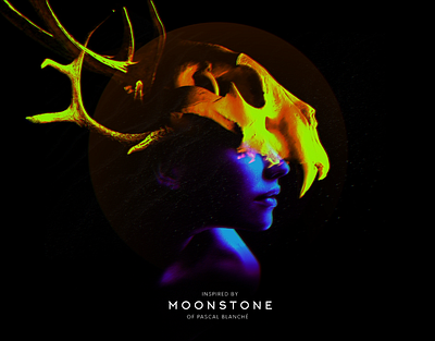 Moonstone [Demon hunter of Derelict Planet] photo photomontage