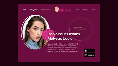 FullFace Full Project beauty beauty app beauty product cosmetic ecommerce face makeup products makeup ui mobile mobile app platform skincare ui uidesign ux uxdesign webdesign