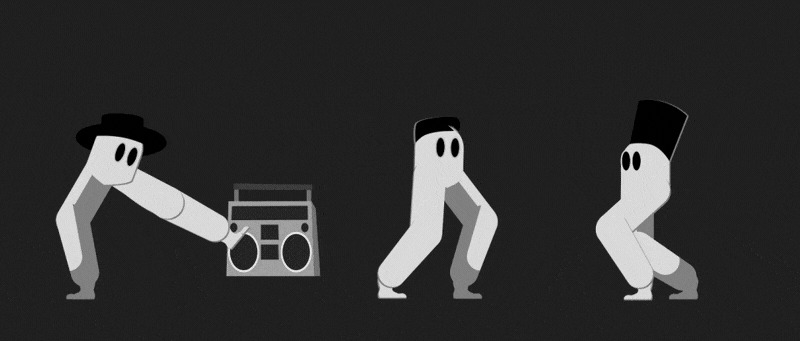 Fresno Nightcrawlers animation char character design dance moho