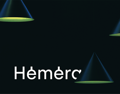 Héméra [Design lights store] branding goddess graphic design light logo store visual identity