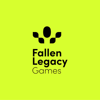 Fallen Legacy Games [Video Game Studio] branding fluo graphic design jak and daxter logo metalheads video game visual identity