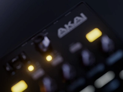 Akai Synthesizer 3D Promo Video 3d 3dart animation c4d design neon nft