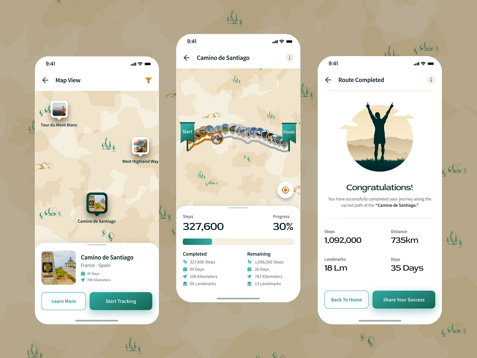 Virtual Walking App by Saqlain Ali on Dribbble