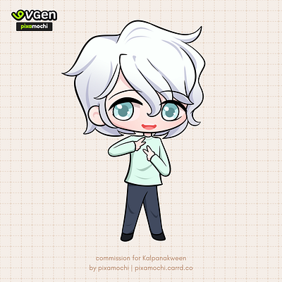 Cute Chibi Commission chibi commission cutechibi fullbodychibi noai simplechibi