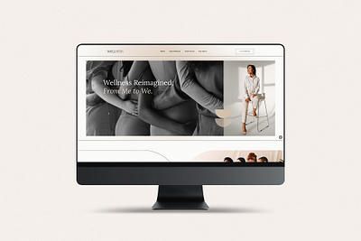 WellSeek squarespace ui web design website