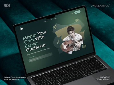 Music Learning Website – A Fun Way to Master Music interactivelearning music learning website musiceducation musiclearning responsivedesign uiux user interface userexperience