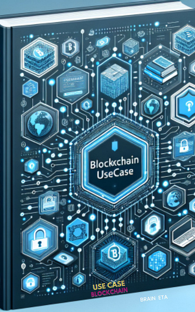 BLOCKCHAIN USE CASE cover book 3d animation branding graphic design logo motion graphics ui