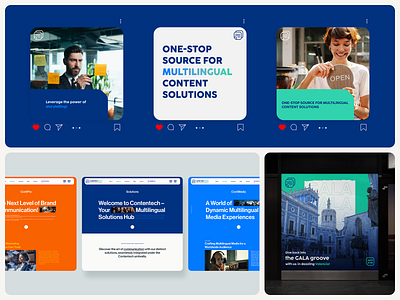 Contentech Branding animation branding design graphic design logo social media design