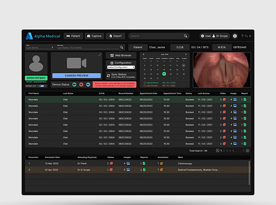 Medical Software UI/UX design dashboard design figma medical app medical dashboard medical web app medical website minimal modern new ui ui ui design web app web design website design