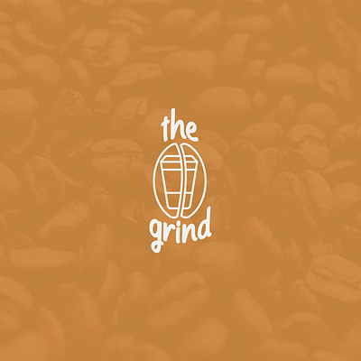 The Grind - Coffee Shop Logo branding illustrator logo design typography