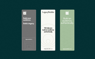 LegacyBuilder | Digital Ads ads brand branding identity logo people typography web