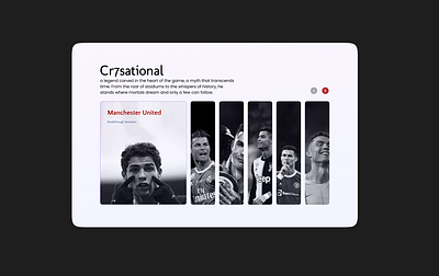 CR7 3d animation figma graphic design motion graphics prototyping ui ux