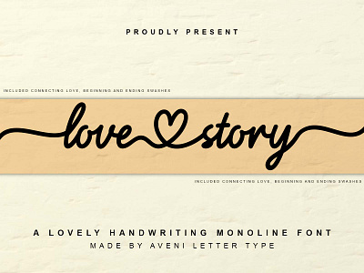 Love Story | Handwriting Font branding calligraphy cool design display display font elegant fashion feminine font font graphic design hand lettering handwriting handwritten lettering modern script font script handwriting typography wedding font