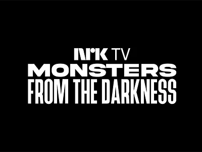 Monsters from the Darkness 2d 2d logo branding character colors design dribbble graphic graphic design illustration logo logo design logo type logodesign logotype ui