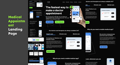 Appointment made easy web landing page