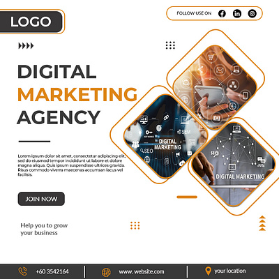 Agency social media animation branding graphic design logo motion graphics