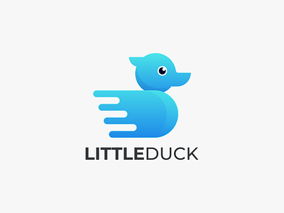 LITTLE DUCK branding design duck coloring duck design graphic duck logo graphic design icon logo