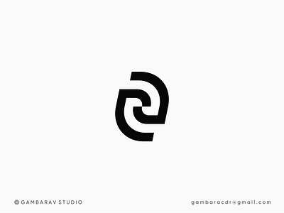 Ambigram R Logo Concept // For SALE architectural logo branding design graphic design lettermark logo logomark monogram