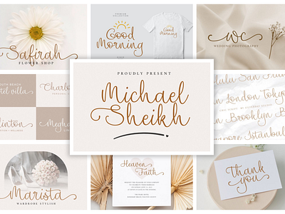 Michael Sheikh (Handwriting Typeface) app branding design font graphic design illustration logo typeface typography ui ux vector