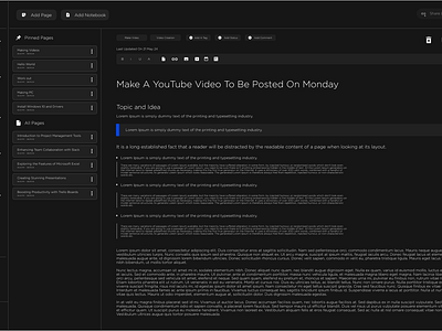 Notes / To-Do's Website UI bookmark design figma homepage note notes tod todos ui ux website