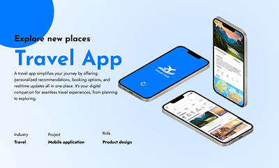 Travel App app ui design graphic design travel app travel hub uiuxdesign