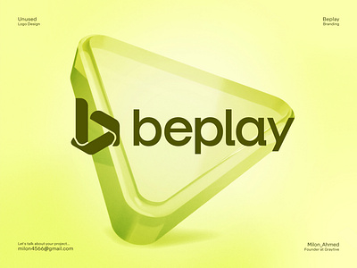 Beplay Logo Design b logo design beplay best logo designer brand brand identity branding creative logo graytive identity letter b logo logo design logomark logotype modern logo monogram play symbol