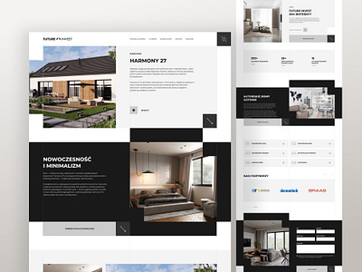 Future Invest - website for the construction industry construction design developer graphic design webdesign website
