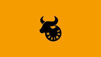 Maximus Concept exploration apparel branding bull logo concept fashion branding