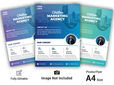 Creative business flyer or poster design template brochure brochure flyer business poster company flyer company poster corporate flyer corporate poster creative flyer creative poster digital flyer digital marketing digital poster flyer flyer poster information poster marketing poster modern poster poster
