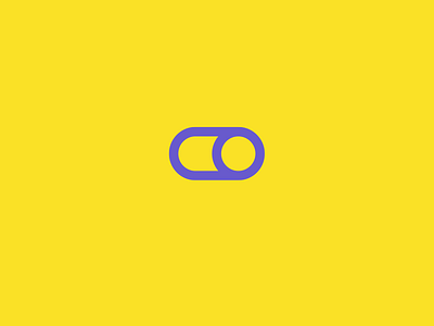 Habitbit Logo Concept ver. 2 branding control cources graphic design habits identity lock logo logotype managment minimal on switch toogle switch typography visual identity yellow