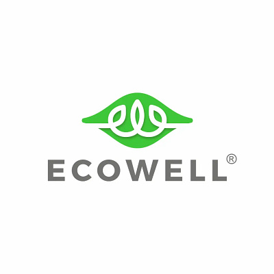 ECOWELL branding graphic design logo