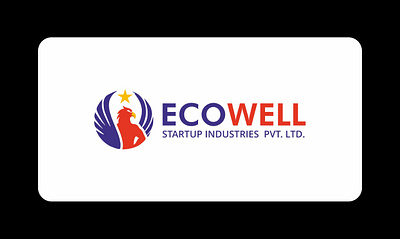 ECOWELL branding graphic design logo