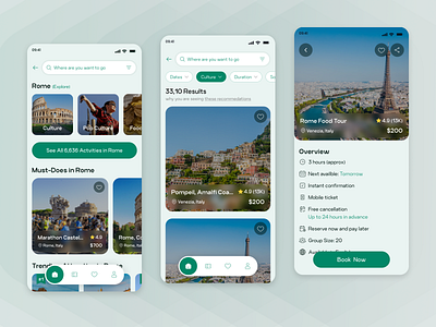 Travel Mobile App adventure booking booking app clean hotel booking mobile app modern product design tour tourism travel travel app travel booking travel service traveler traveling uiux uiux design