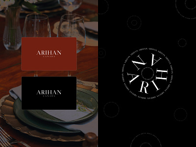 ARIHAN - Logo Design bar brand identity branding clean food food logo graphic design hospitality hotel logo logo logo design luxury luxury logo minimal restaurant restaurant logo visual identity wine wordmark logo