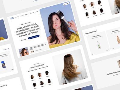 Swiss-O-Par Project app design design hair landingpage haircare landingpage product design skinapp skincare ui uidesign uiux webdesign