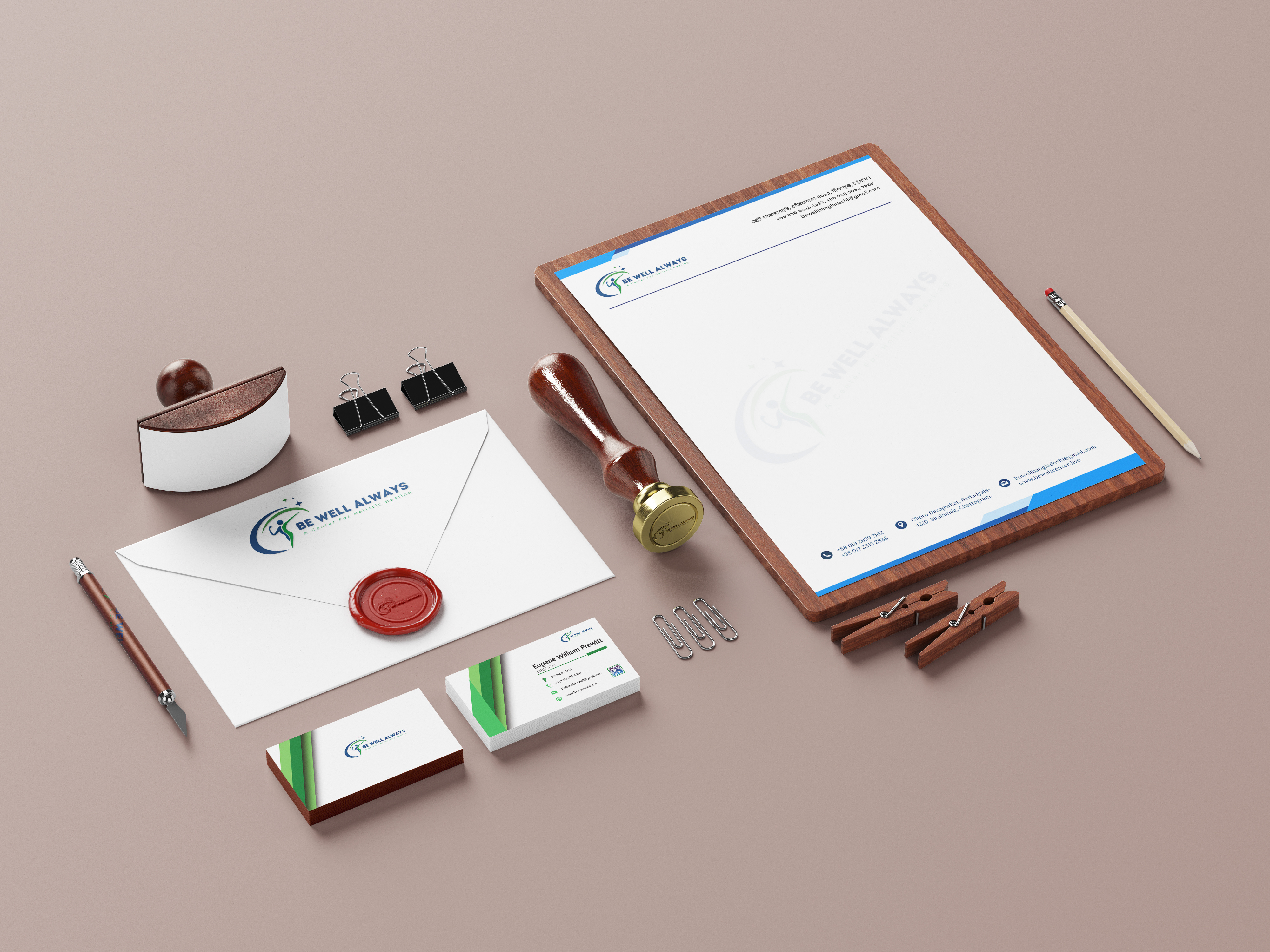 Brand Stationary Design for a Business businessletterheaddesign